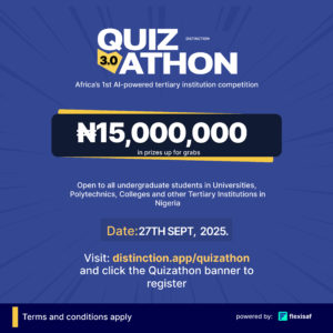 How Distinction.app, integrity, and grit shaped a student’s rise and why Quizathon 3.0 might just change your life too