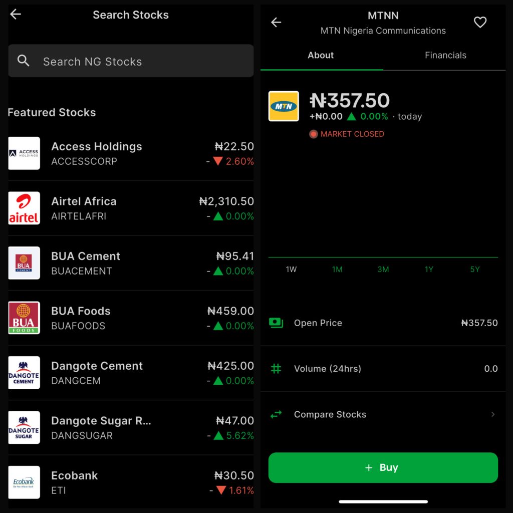 Bamboo: stock investing apps