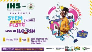 IHS Nigeria brings Africa’s largest children’s STEM festival to Ilorin in collaboration with Kwara State Government and STEAM UP Kwara