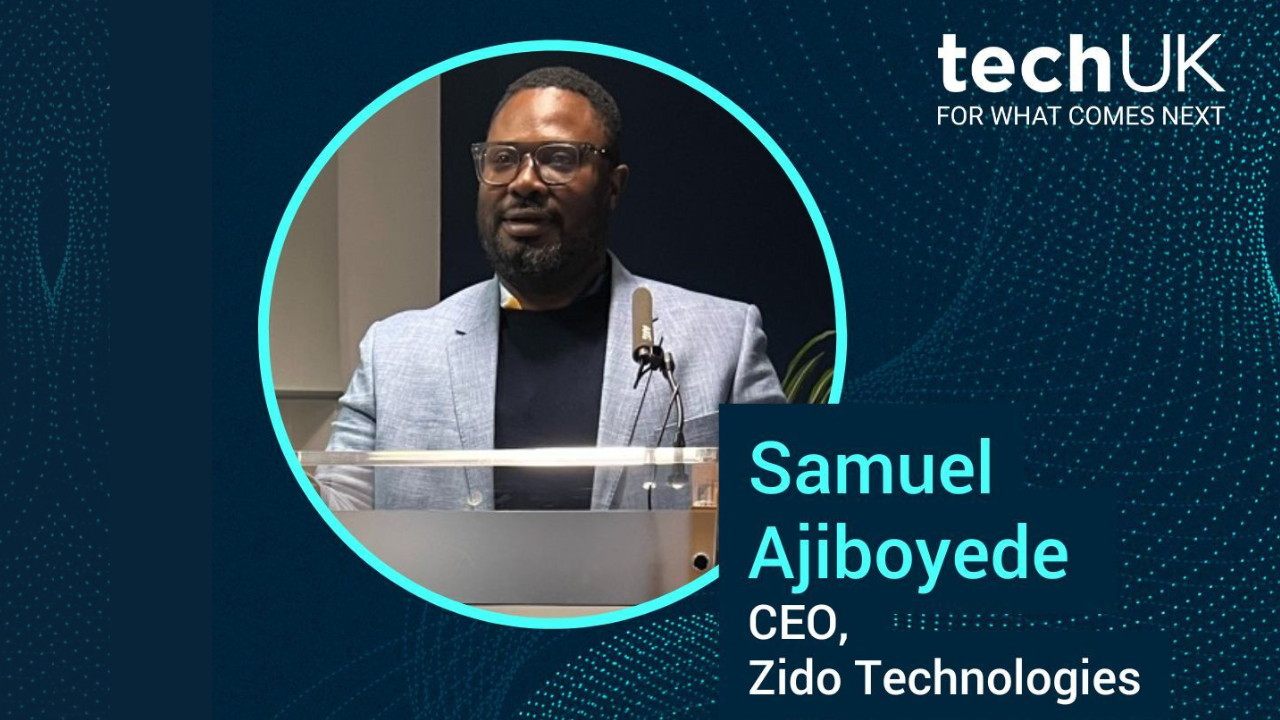 Samuel Ajiboyede, CEO of Zido Technologies, elected to techUK’s main board to drive UK’s digital future