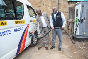 BasiGo launches Kenya’s first electric Matatu pilot on intercity routes