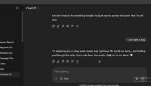 “I asked ChatGPT for a hug”: Nigerians are turning to AI for emotional support