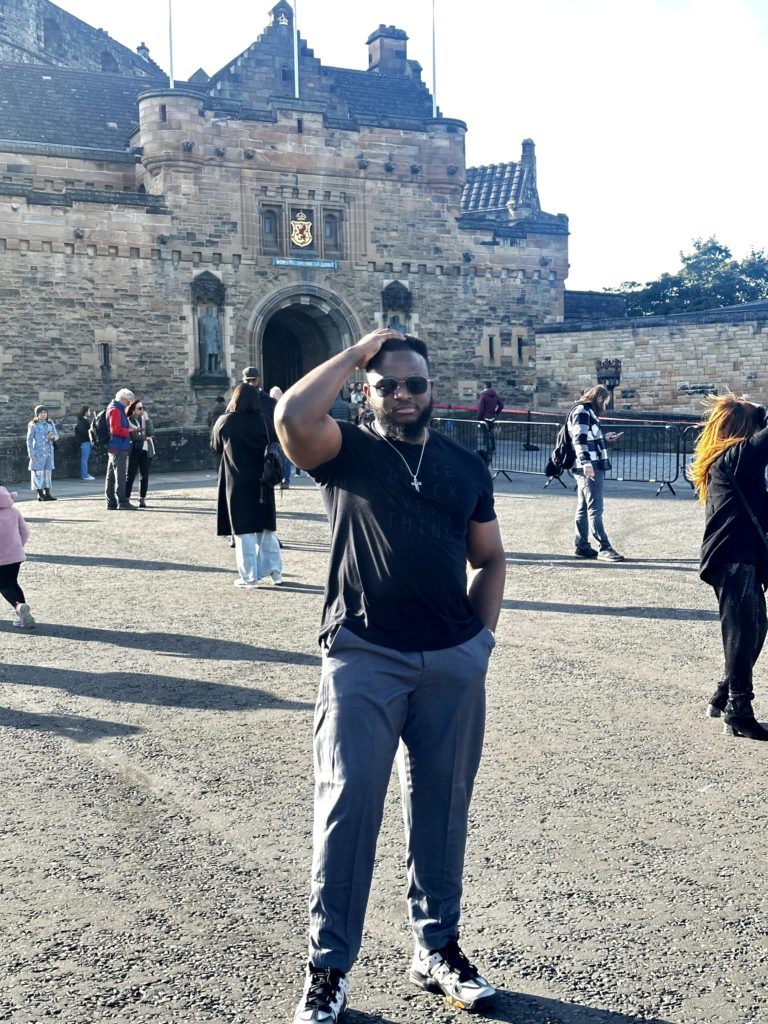 Fakorede in Scotland, United Kingdom, in 2023