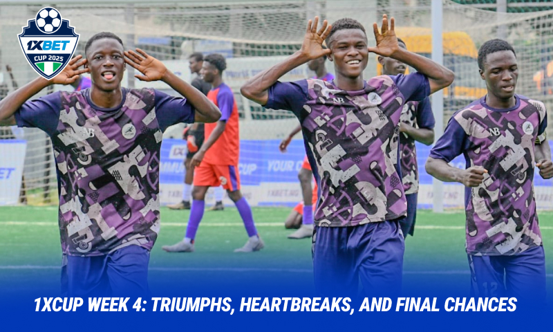 1xCup 2025 group stage week 4: tasks completed and opportunities missed