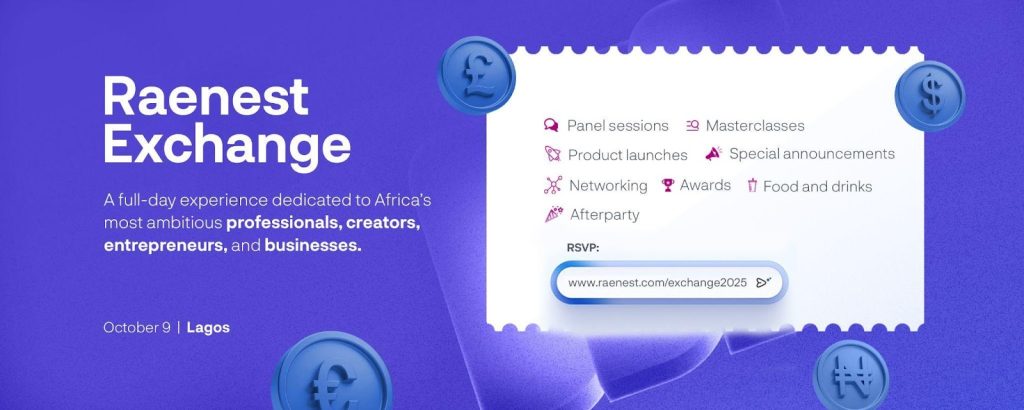 Raenest unveils Raenest Exchange 2025: The tech conference shaping Africa’s digital future
