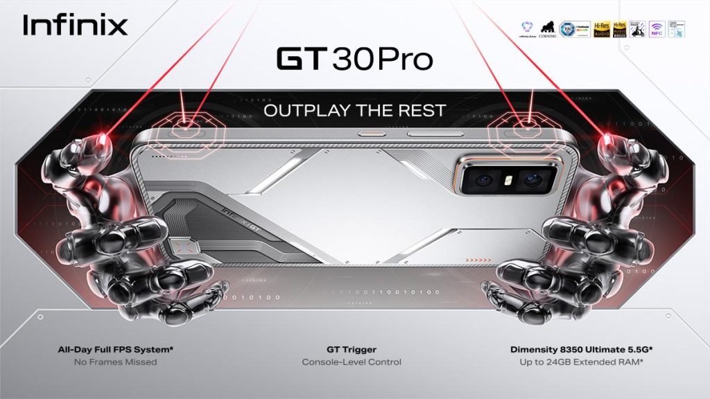 Infinix launches GT 30 Pro: A gaming flagship built to carry with all-day full FPS performance