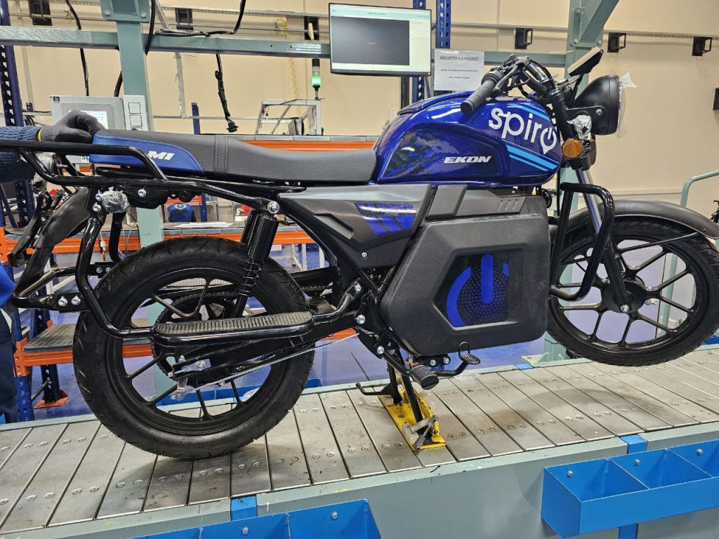 Fully assembled Spiro electric bike
