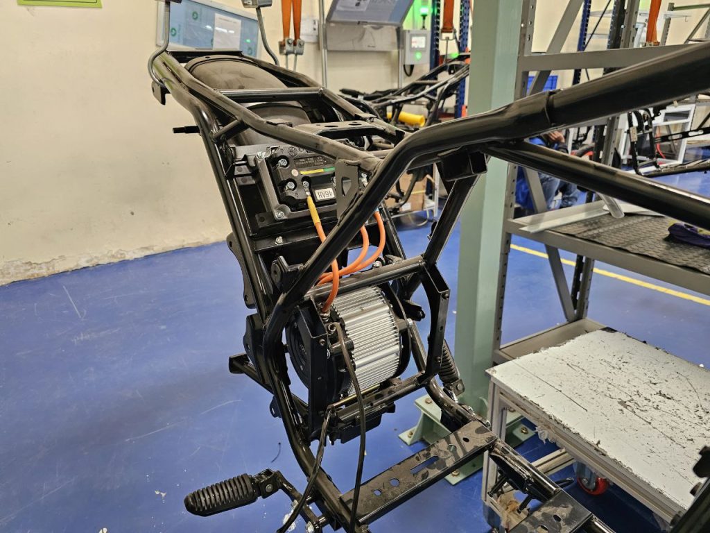 Electric motor at Spiro
