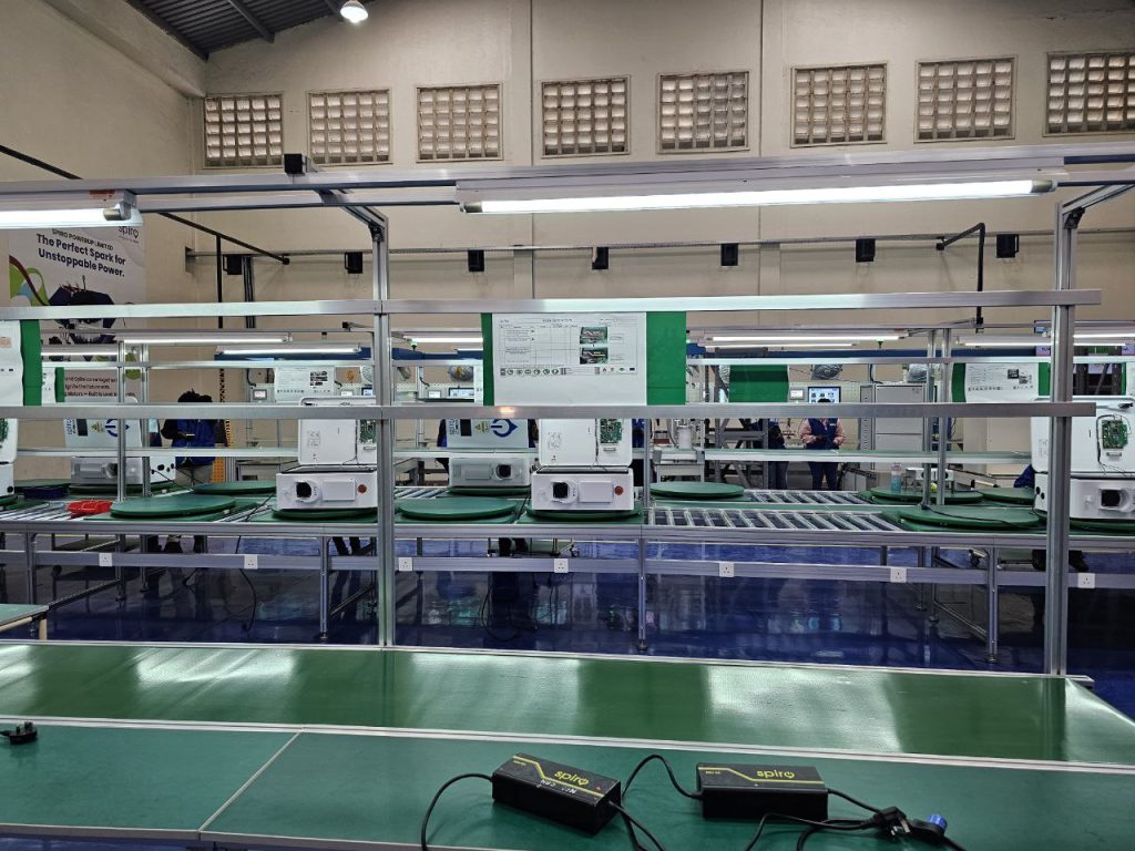 Motor inspection at Spiro