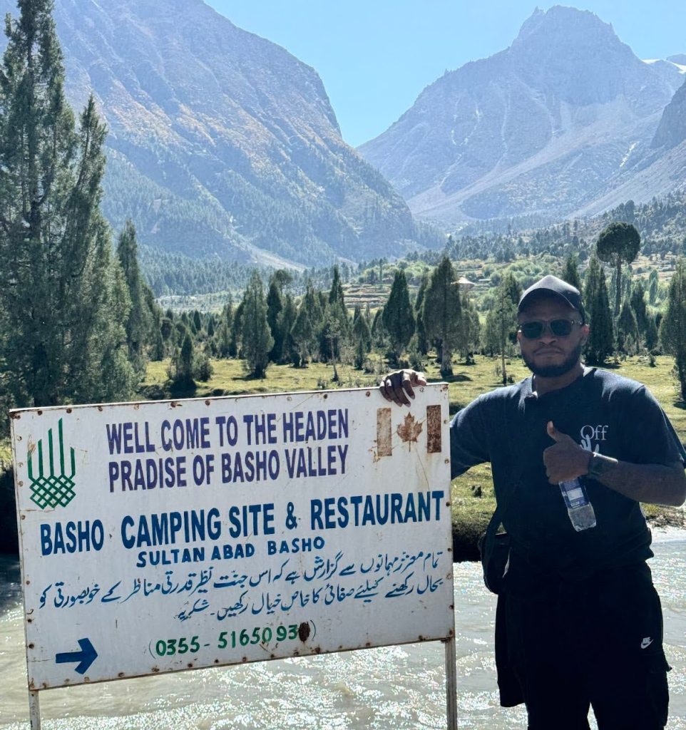 Ayodeji in Pakistan