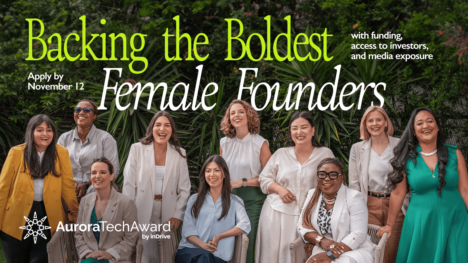 Aurora Tech Awards 2026: Applications open for female founders