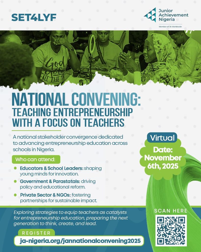 Junior Achievement Nigeria Hosts National Convening on Teaching Entrepreneurship with a Focus on Teachers