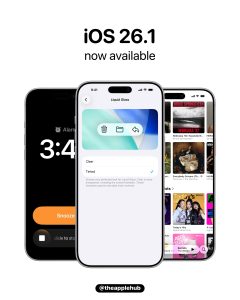 Apple iOS 26.1 update is here: See what’s changing on your iPhone