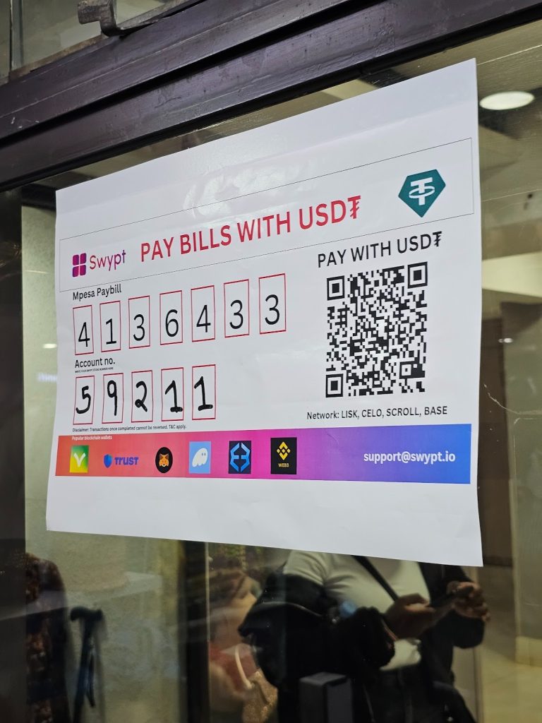 How Swypt turns M-PESA payments into stablecoins without changing how Kenyans pay