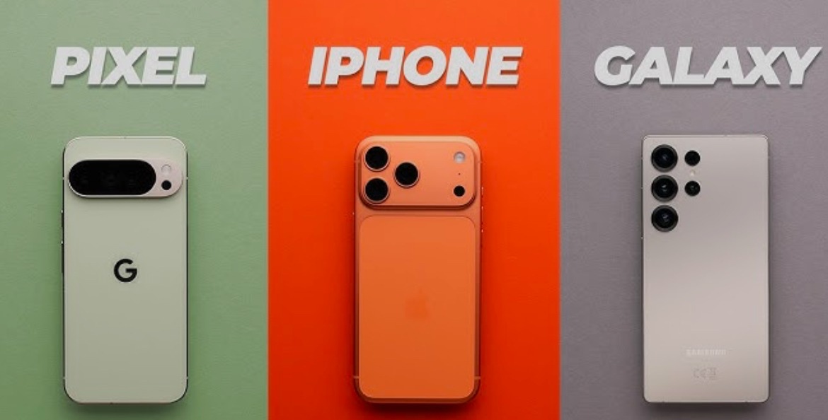 Perbandingan smartphone terbaik 2025: iPhone 17 vs Pixel 10 vs Galaxy S25 — Spesifikasi, kamera & performa