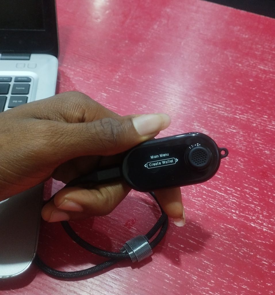 Users can create wallets to manage multiple cryptocurrency wallets off-grid