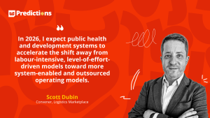 “In 2026, I expect public health and development systems to accelerate the shift away from labour-intensive models” – Scott Dubin