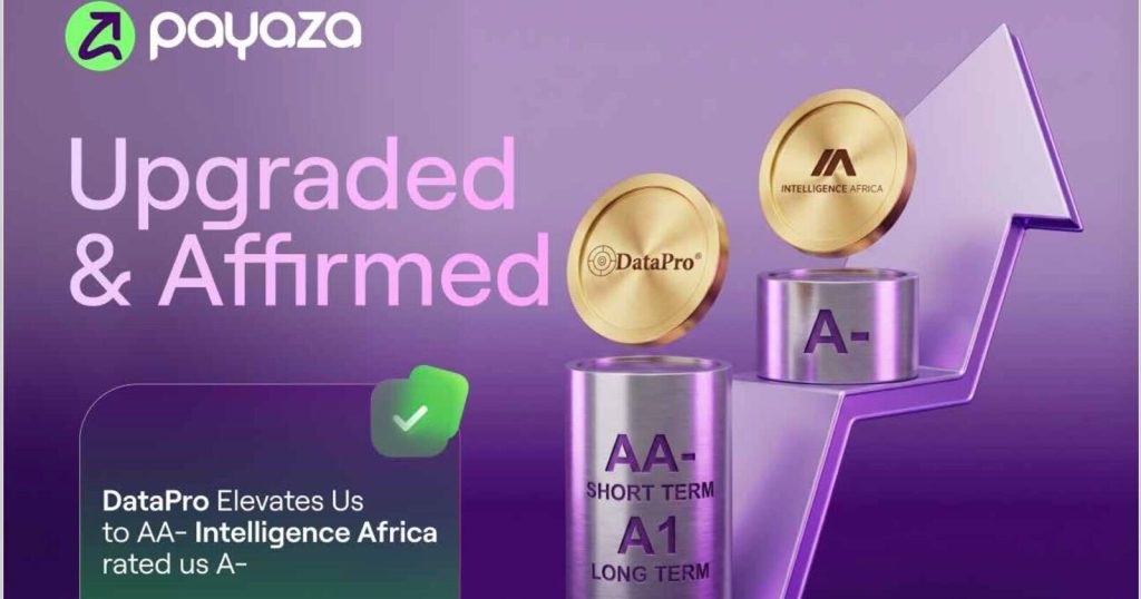 Payaza achieves new double ratings: Releases ground breaking features for African businesses.