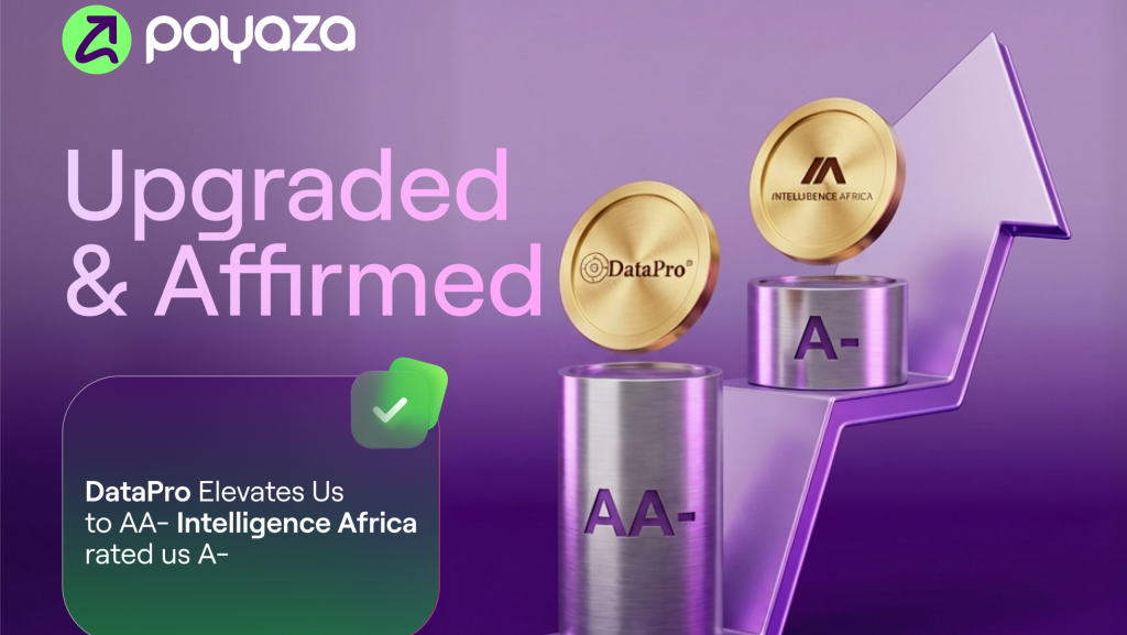 Payaza achieves new double ratings: Releases ground breaking features for African businesses.