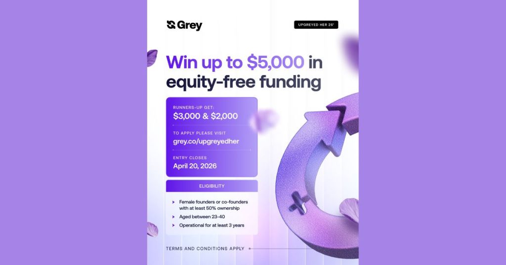 Grey launches third edition of UpGreyed Her with $10,000 grant for women-led businesses