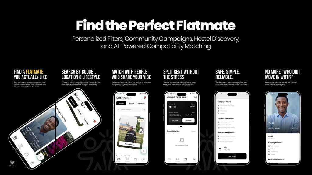 BienCasa introduces “Flatmate”, a structured co-living platform tackling housing affordability in Nigeria