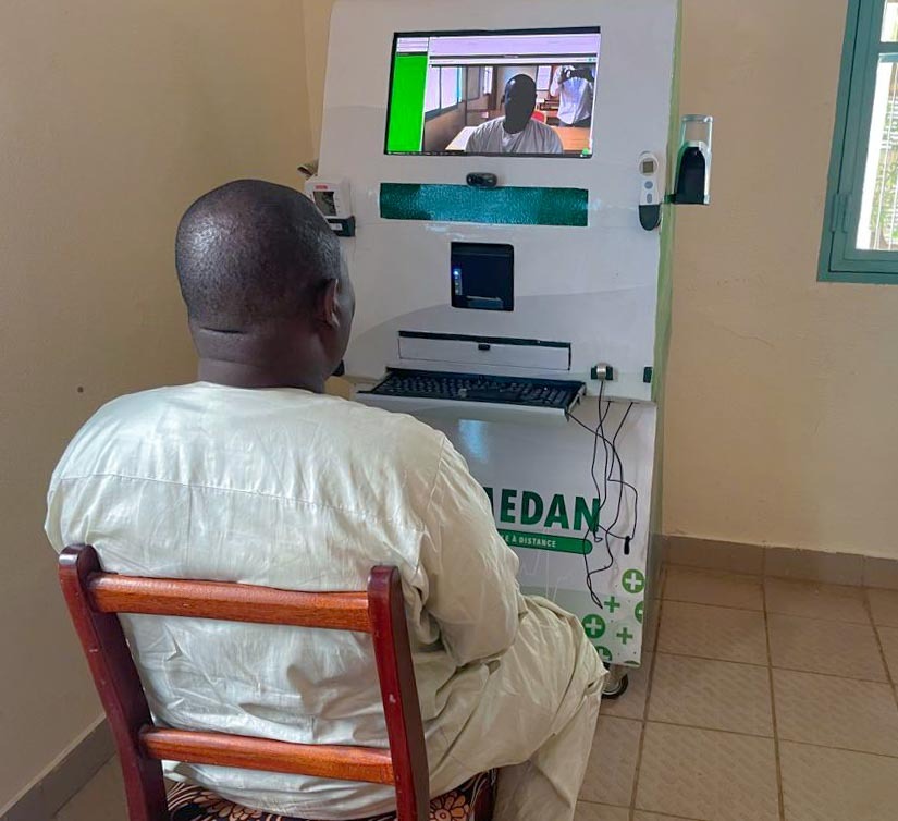 The solar-powered medical kiosks bringing doctors to remote Chadians