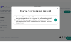 I built a product in 20 minutes with Projectmaven