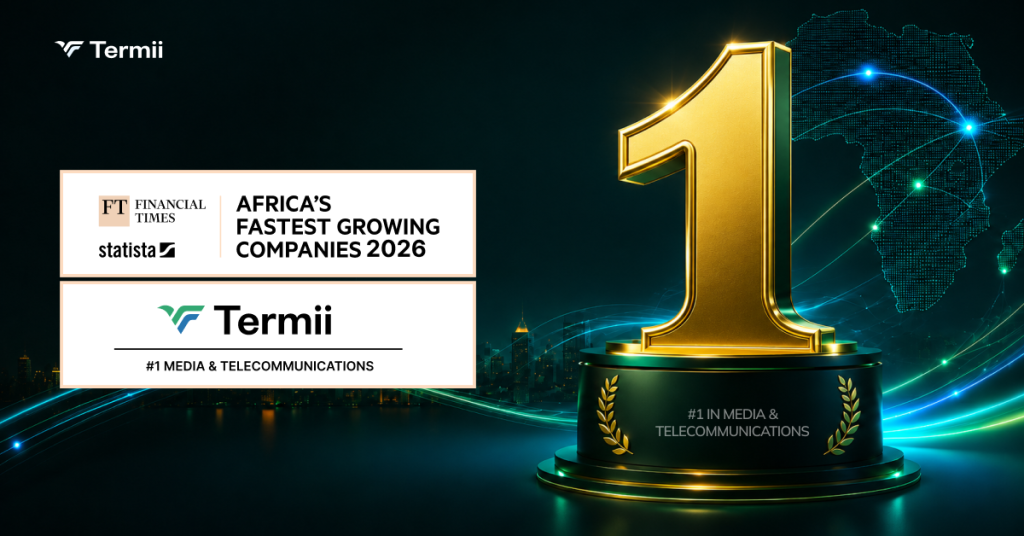 Termii ranks #1 again in FT’s fastest-growing companies in media and telecoms