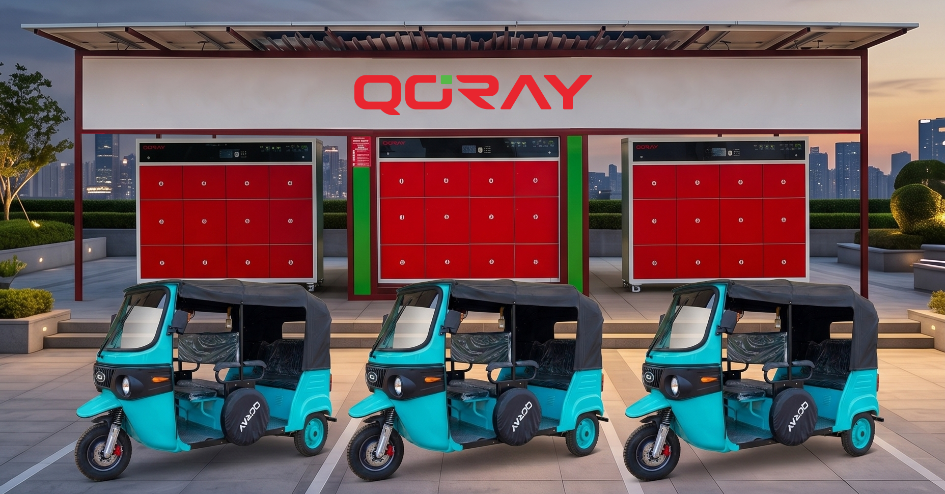 Qoray launches national dealer-owned electric mobility franchise for last-mile transportation