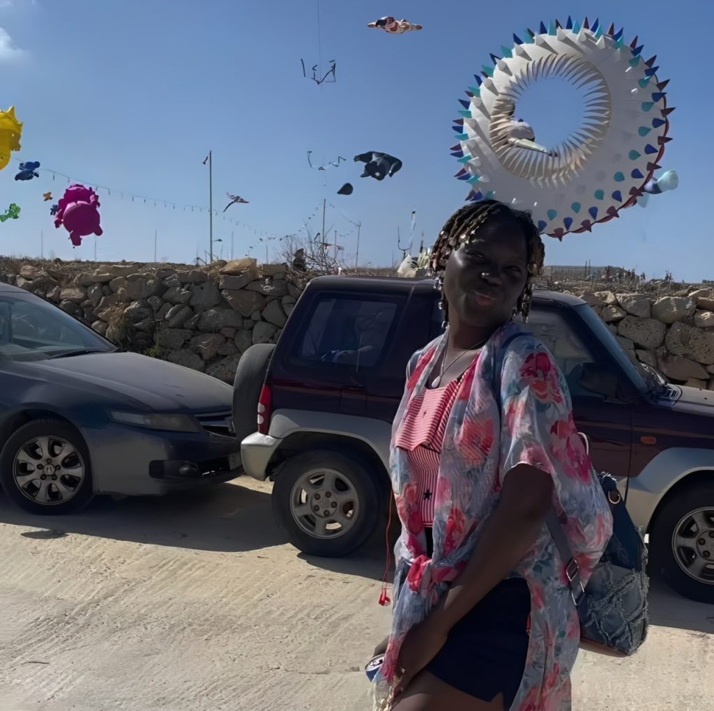 Oke at the Gozo International Kite and Wind Festival, held in October 2023.