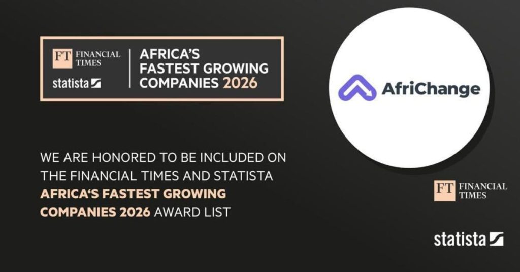 Africhange Technologies Limited ranks 11th on FT’s fastest-growing African companies list