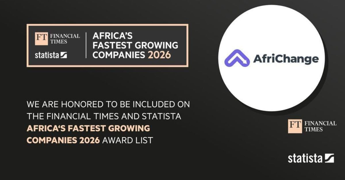 Africhange Technologies Limited ranks 11th on FT’s fastest-growing African companies list