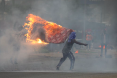 Kenya’s ride-hailing drivers abandon apps as fuel strike cripples Nairobi