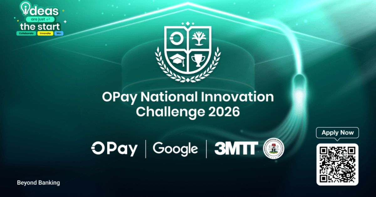 OPay partners 3MTT, extends National Innovation Challenge deadline to reach more student innovators 