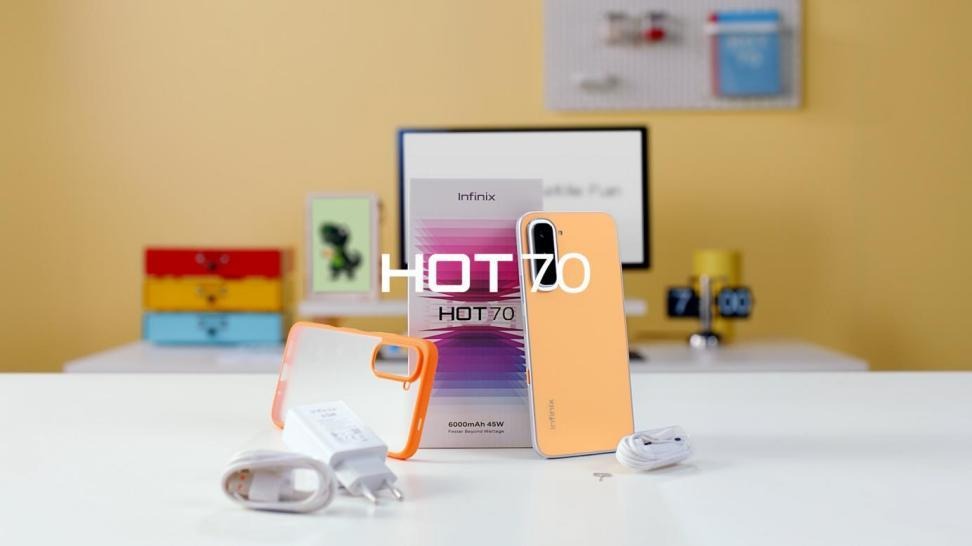 Infinix launches HOT 70 Series with industry-first 12-colorway dynamic shine design