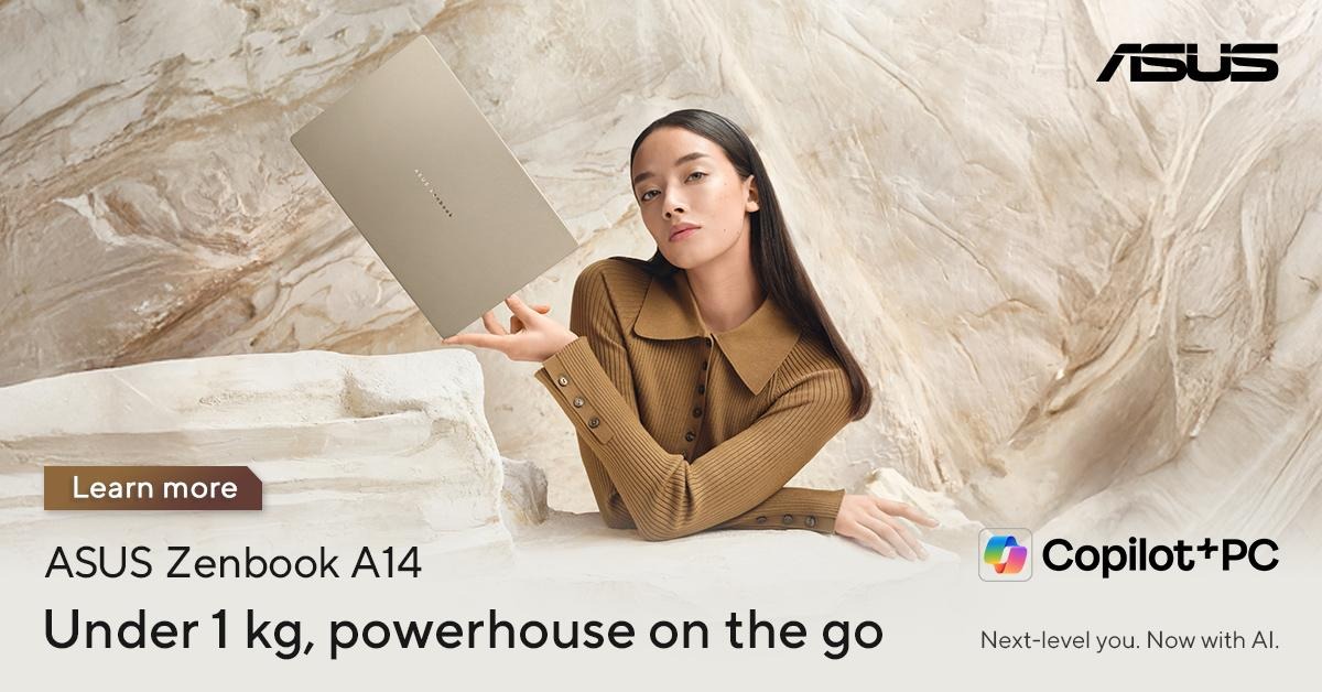 ASUS Zenbook A14 (UX3407) Review: One of the best Windows laptops you can buy if you value mobility more than raw power