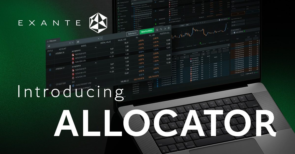 EXANTE launches allocator to help asset managers scale SMA operations across multiple client accounts