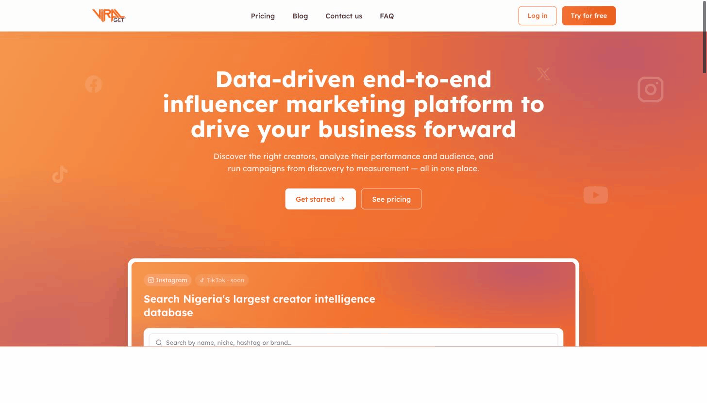 Nigeria’s influencer economy is booming. ViralGet wants to be its data layer
