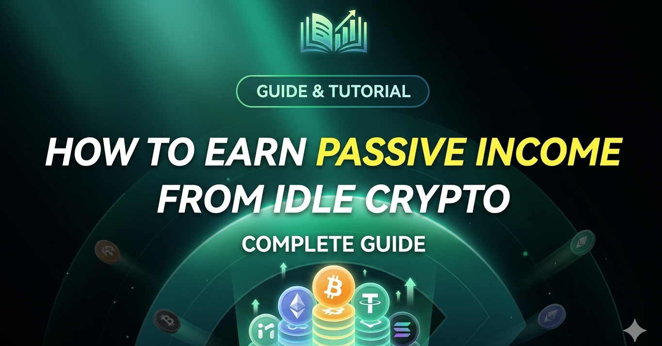 How to earn passive income from idle crypto: Complete guide