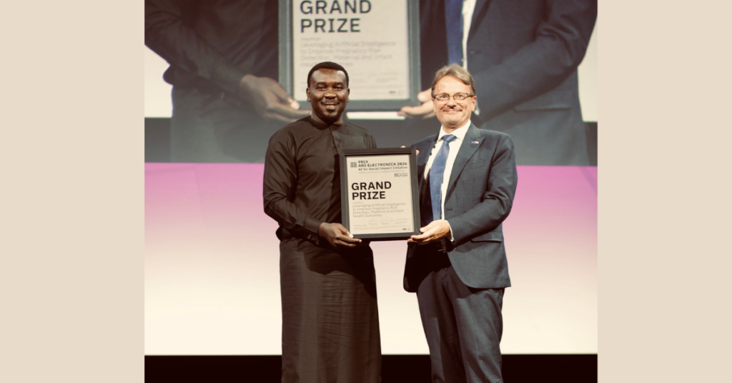HelpMum Africa wins Prix Ars Electronica grand prize for AI for social impact in Linz, Austria