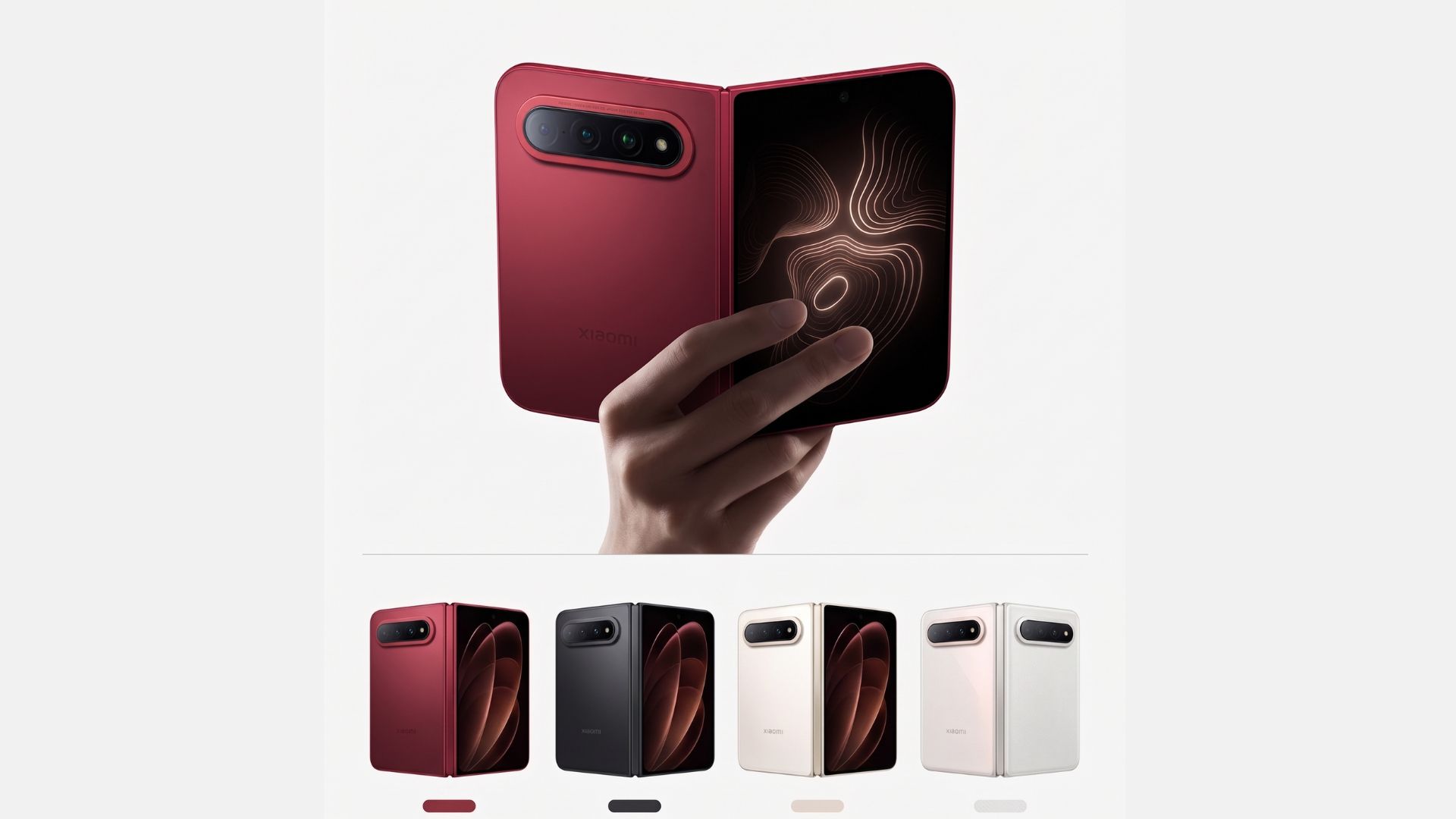 Xiaomi представила первый складной смартфон 18 Fold с широким корпусом