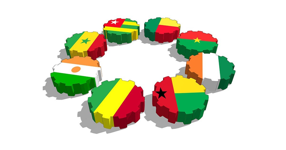Francophone Africa on the map