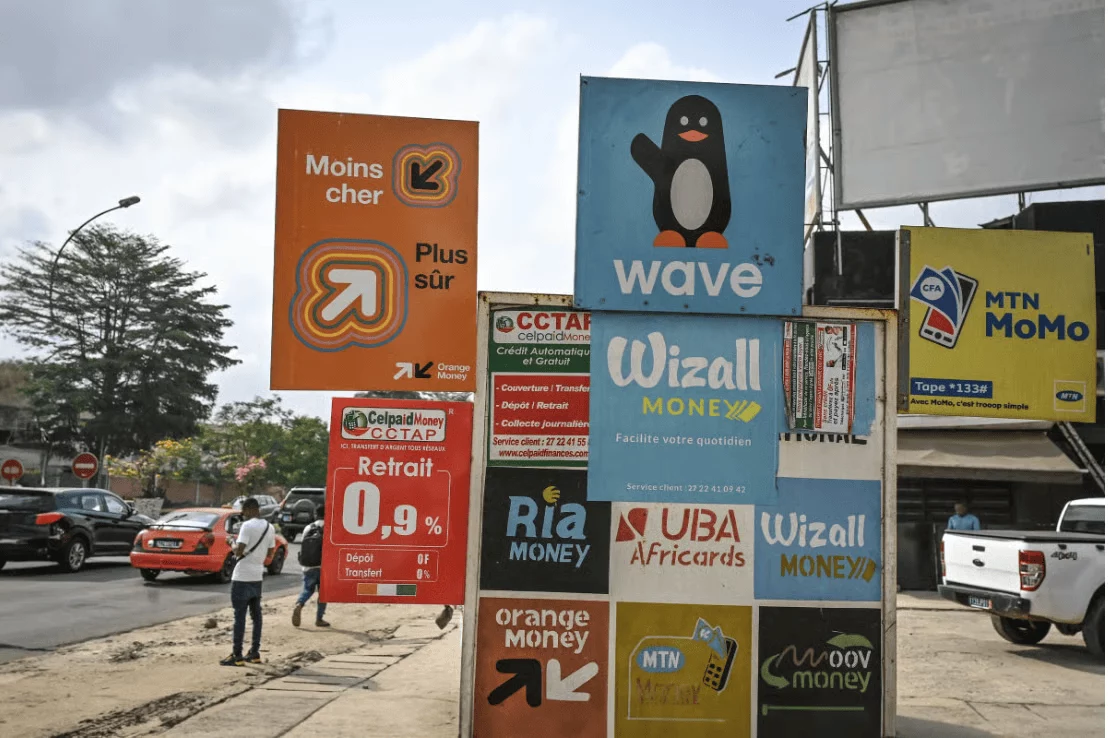 Francophone Africa on the map